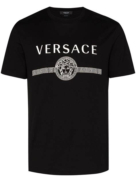 versace medusa logo tee